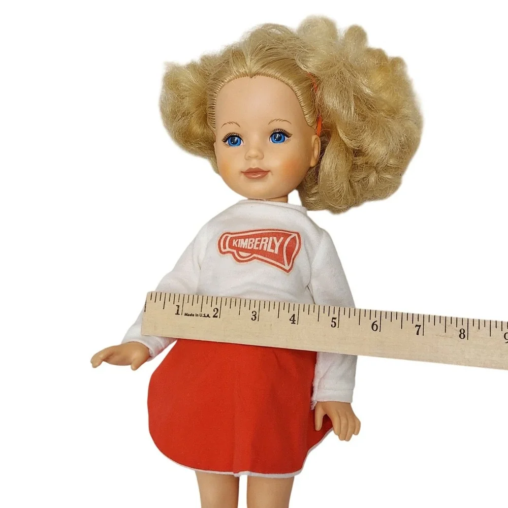 Vintage TOMY Kimberly Doll‎ Cheerleader Blonde Blue Eyes 15